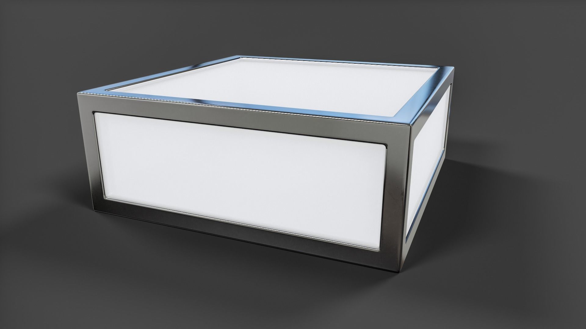 Ceiling Light - High Poly  3D model_12