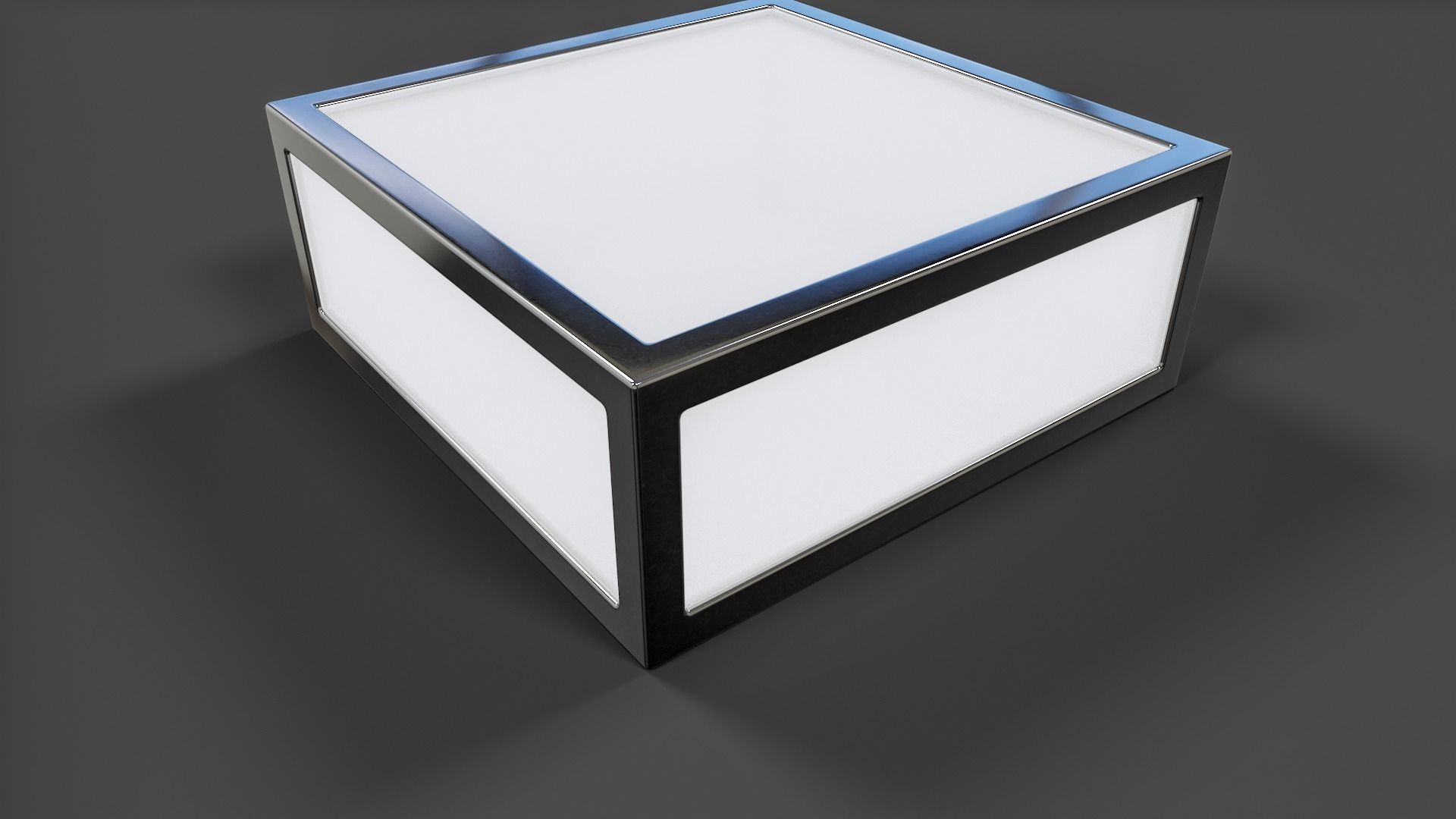 Ceiling Light - High Poly  3D model_8