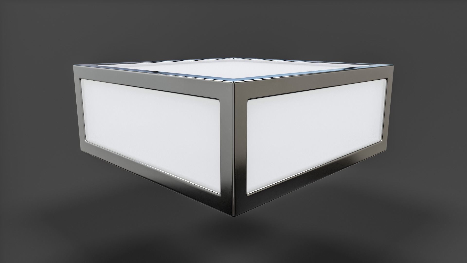 Ceiling Light - High Poly  3D model_22