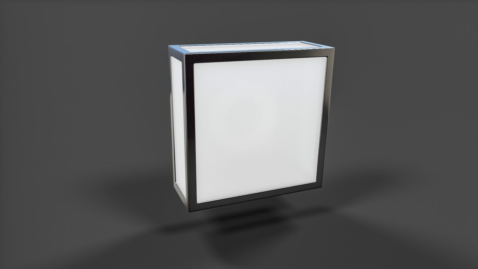 Ceiling Light - High Poly  3D model_44