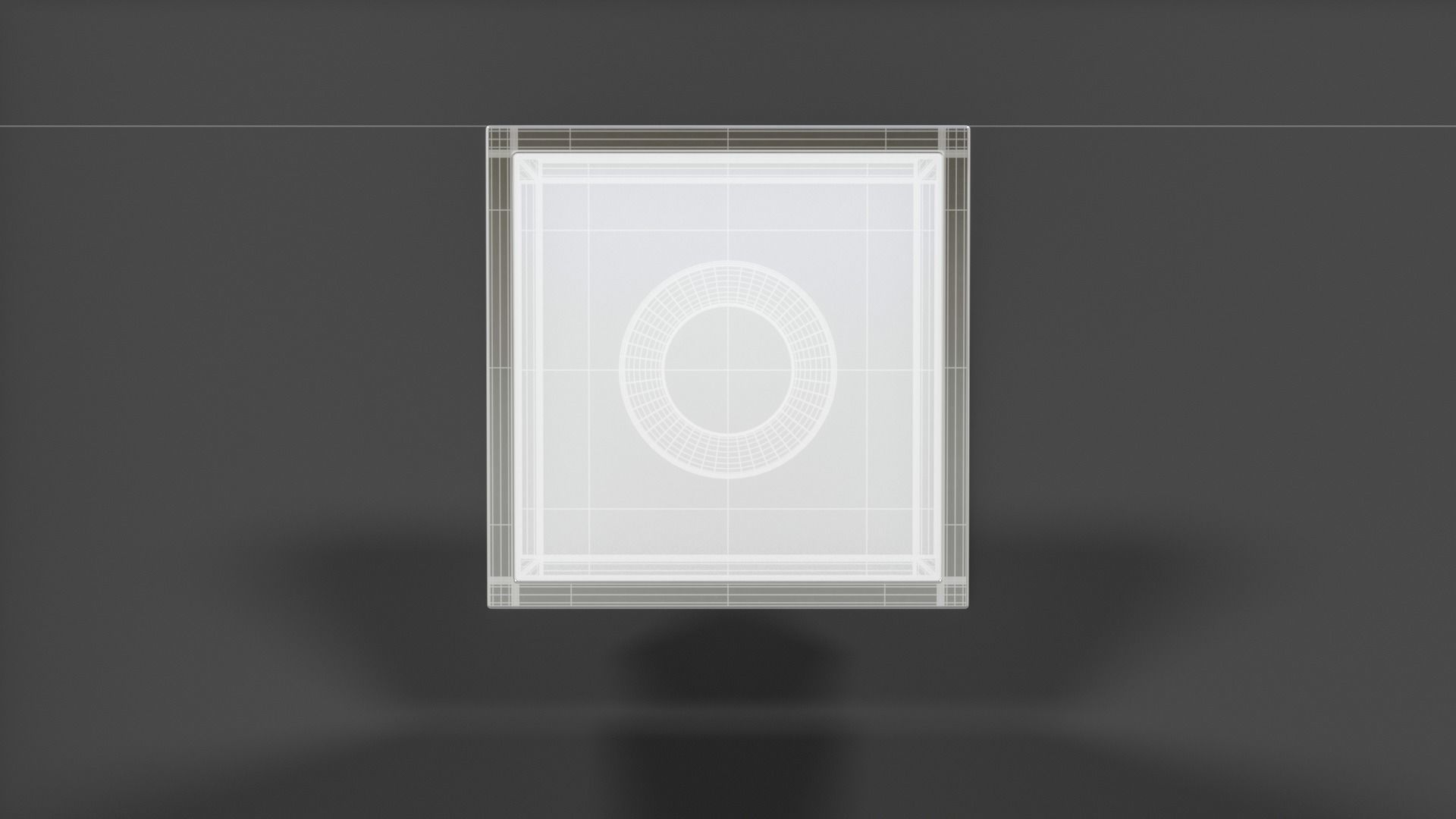 Ceiling Light - High Poly  3D model_41