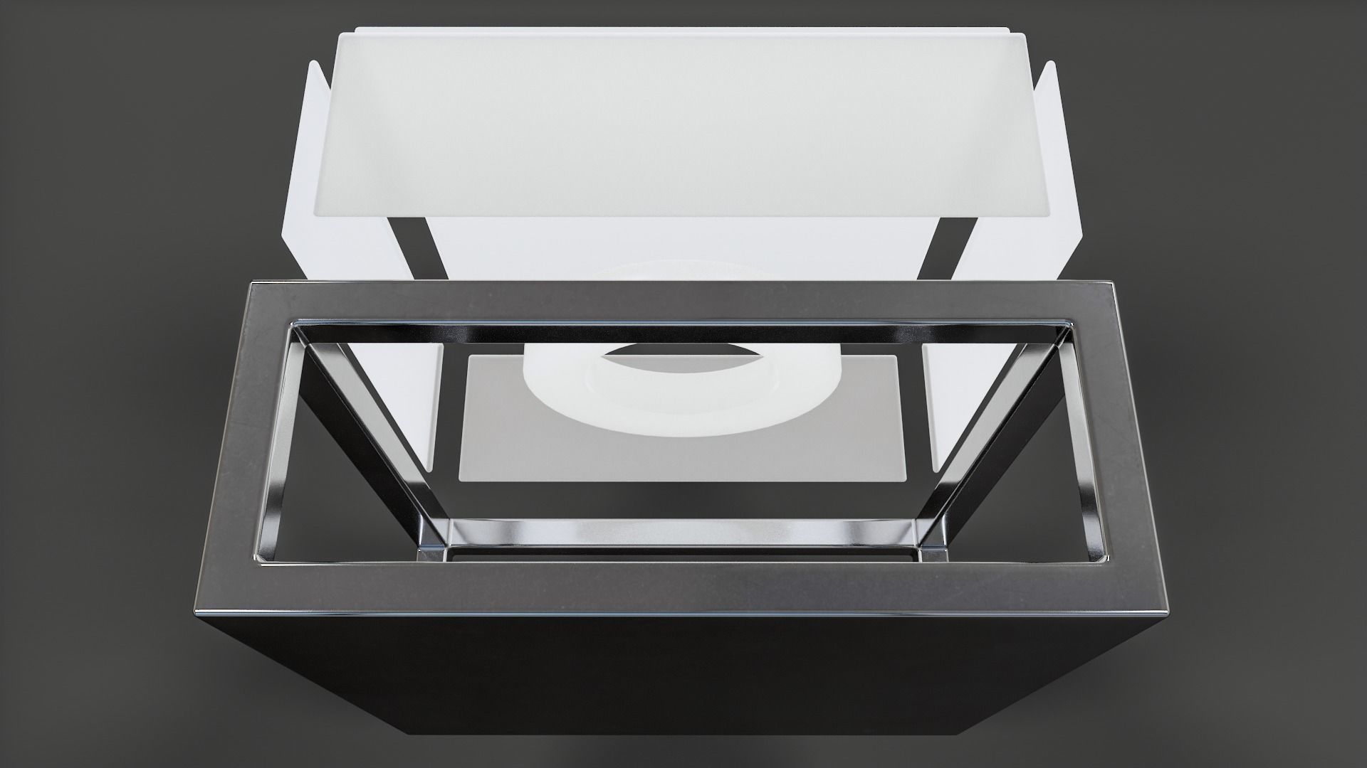 Ceiling Light - High Poly  3D model_2