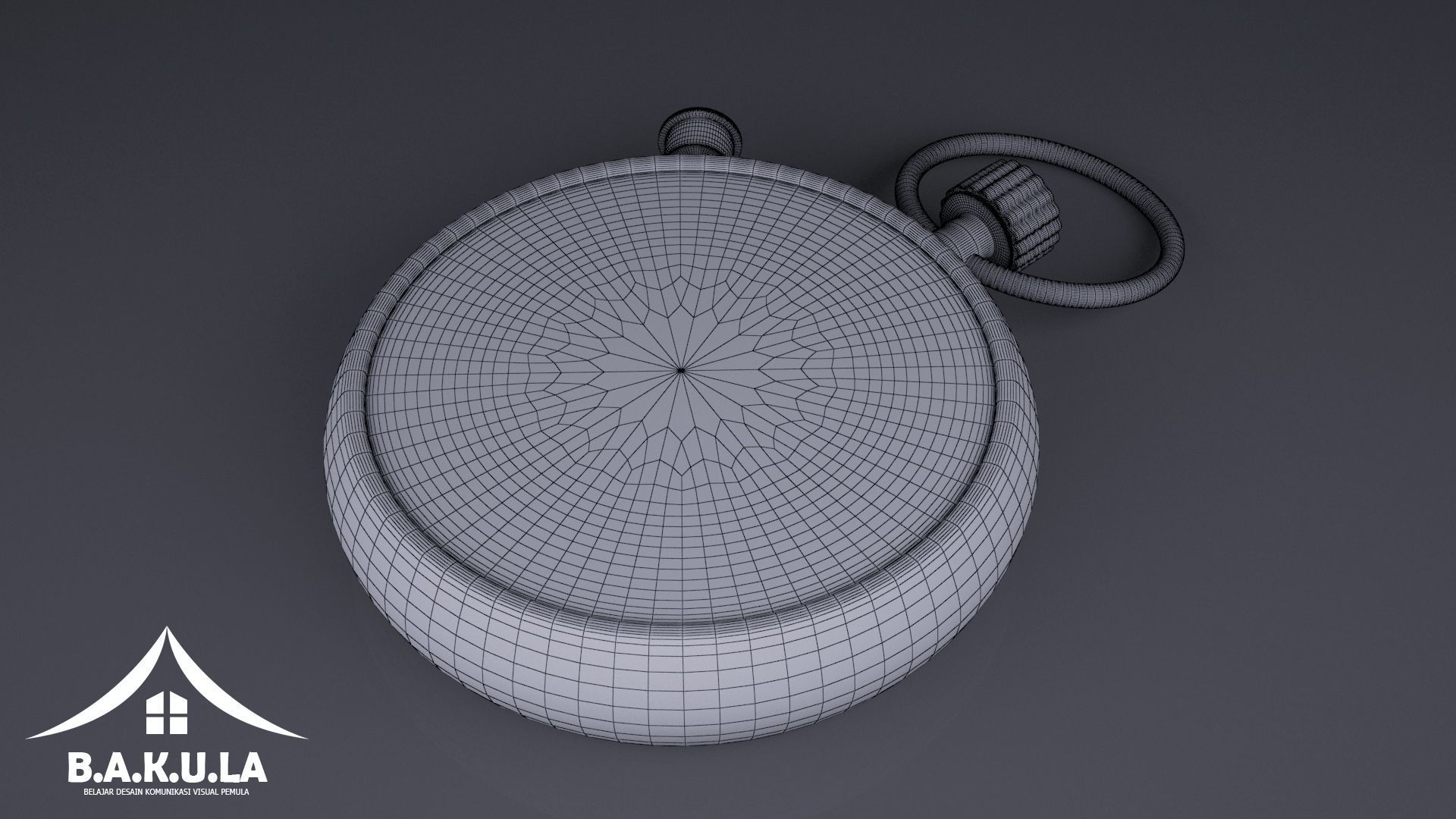 Stopwatch 3D model_3