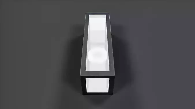 Wall Light V01 - High Poly 3D model
