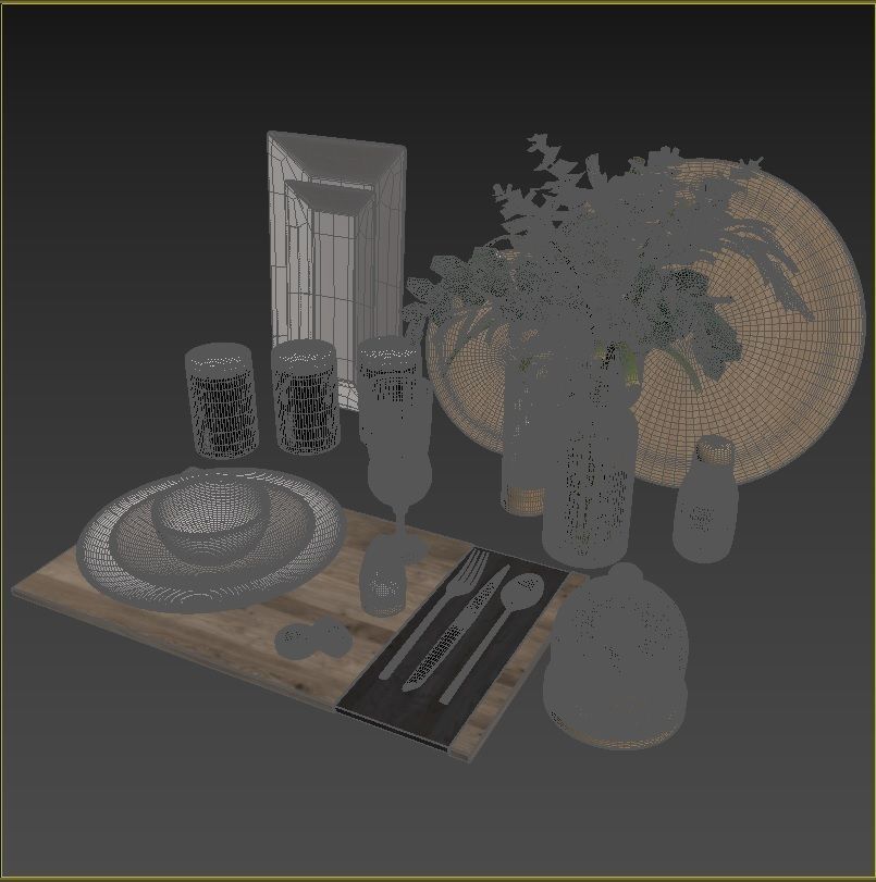kitchen accessories RPM 01 3D model_8