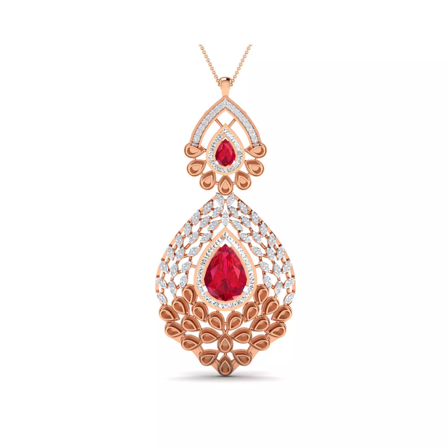Women Pendant STL OBJ FBX Renders Details 3D print model