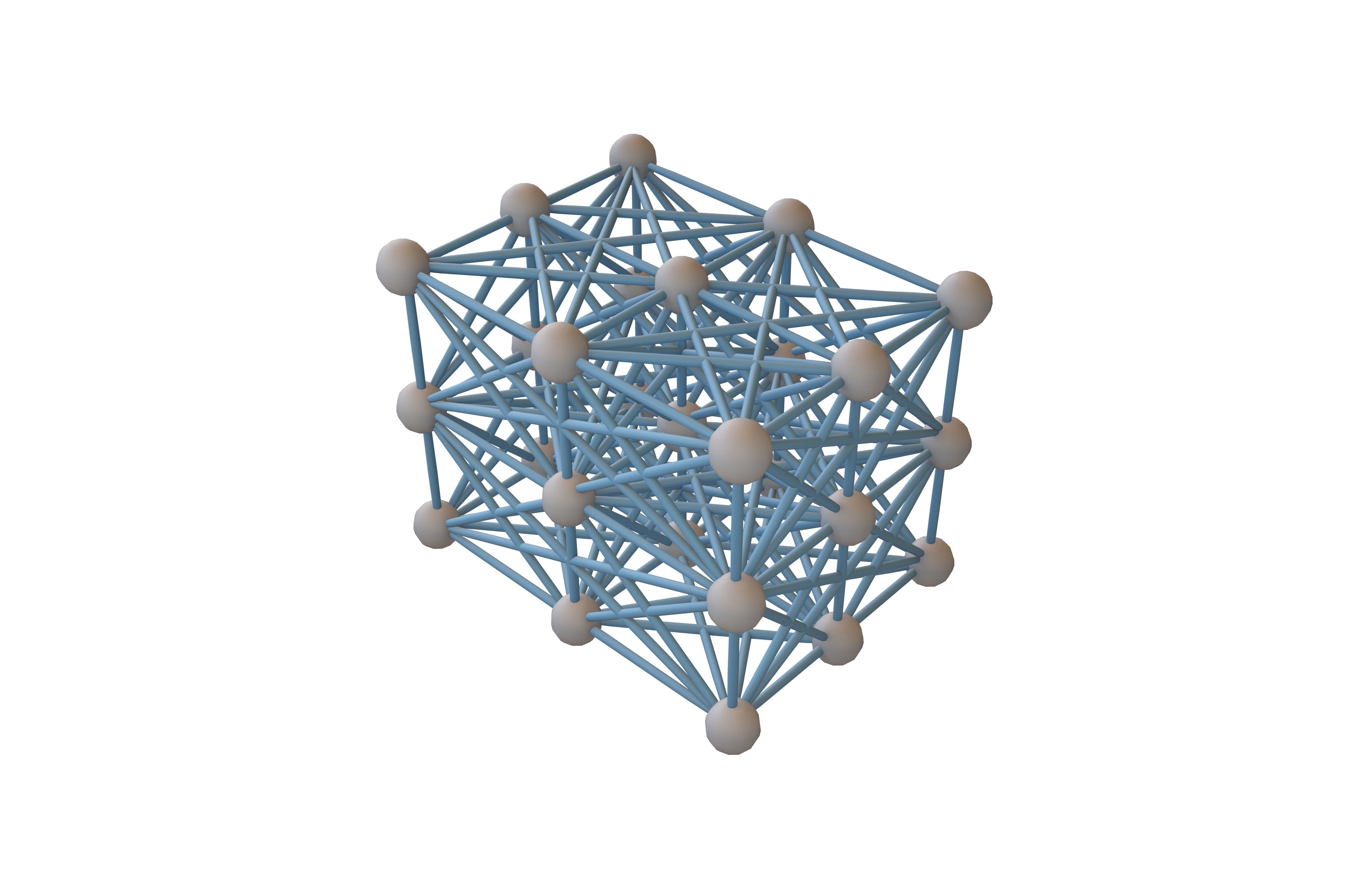 Artificial Neural Networks V1 001 Low-poly 3D model_2