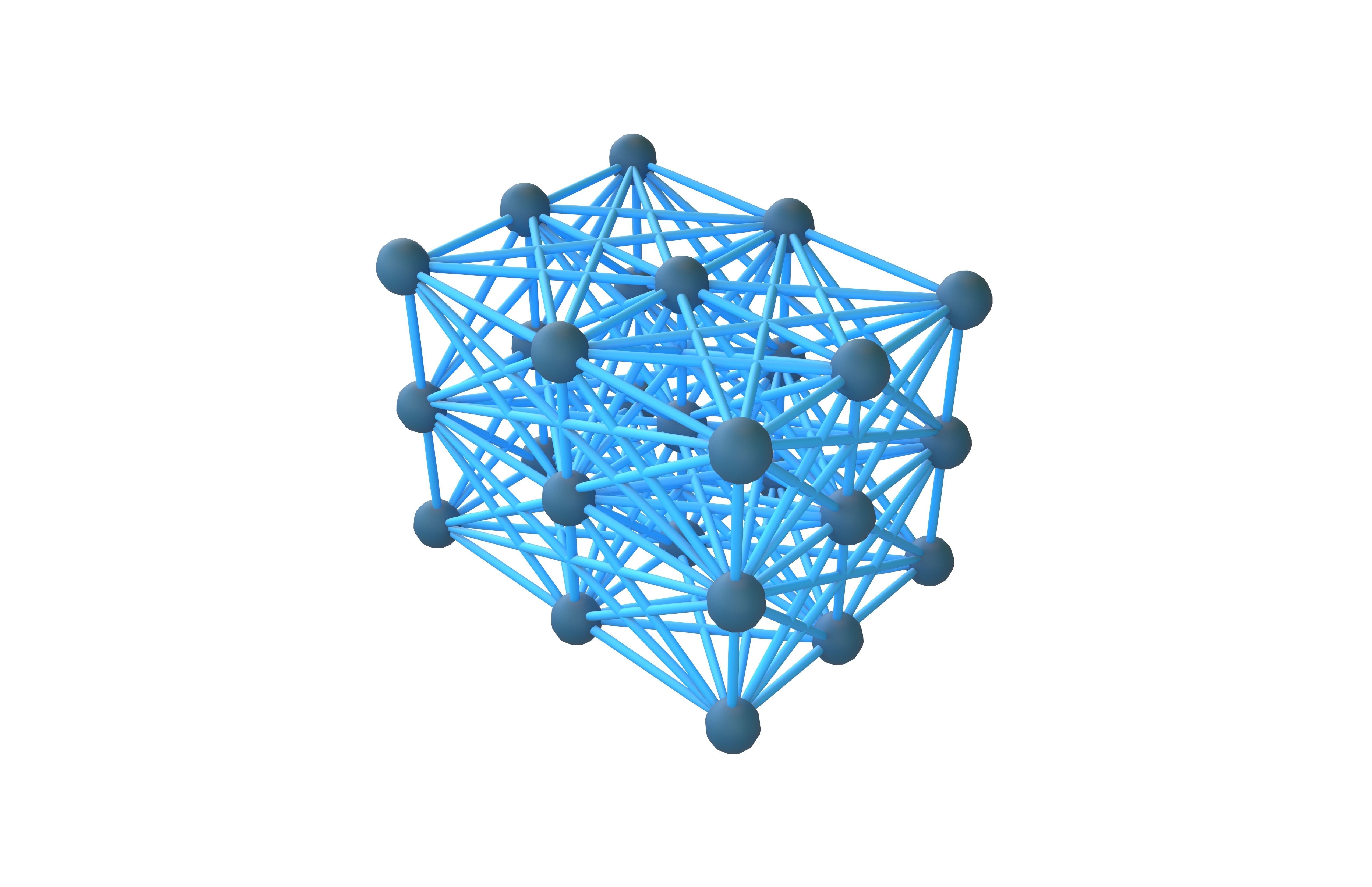 Artificial Neural Networks V1 003 Low-poly 3D model_2