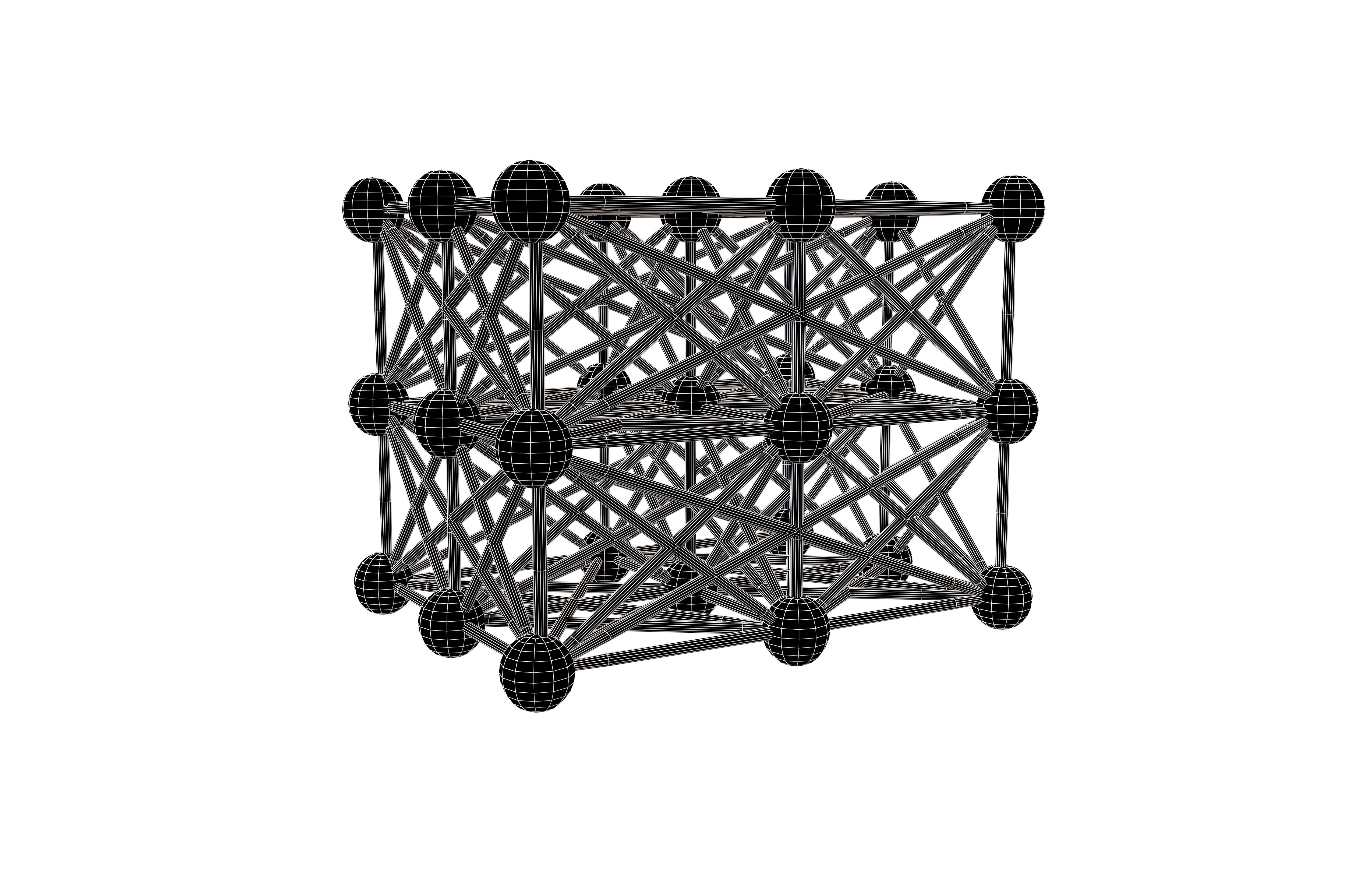Artificial Neural Networks V1 003 Low-poly 3D model_7