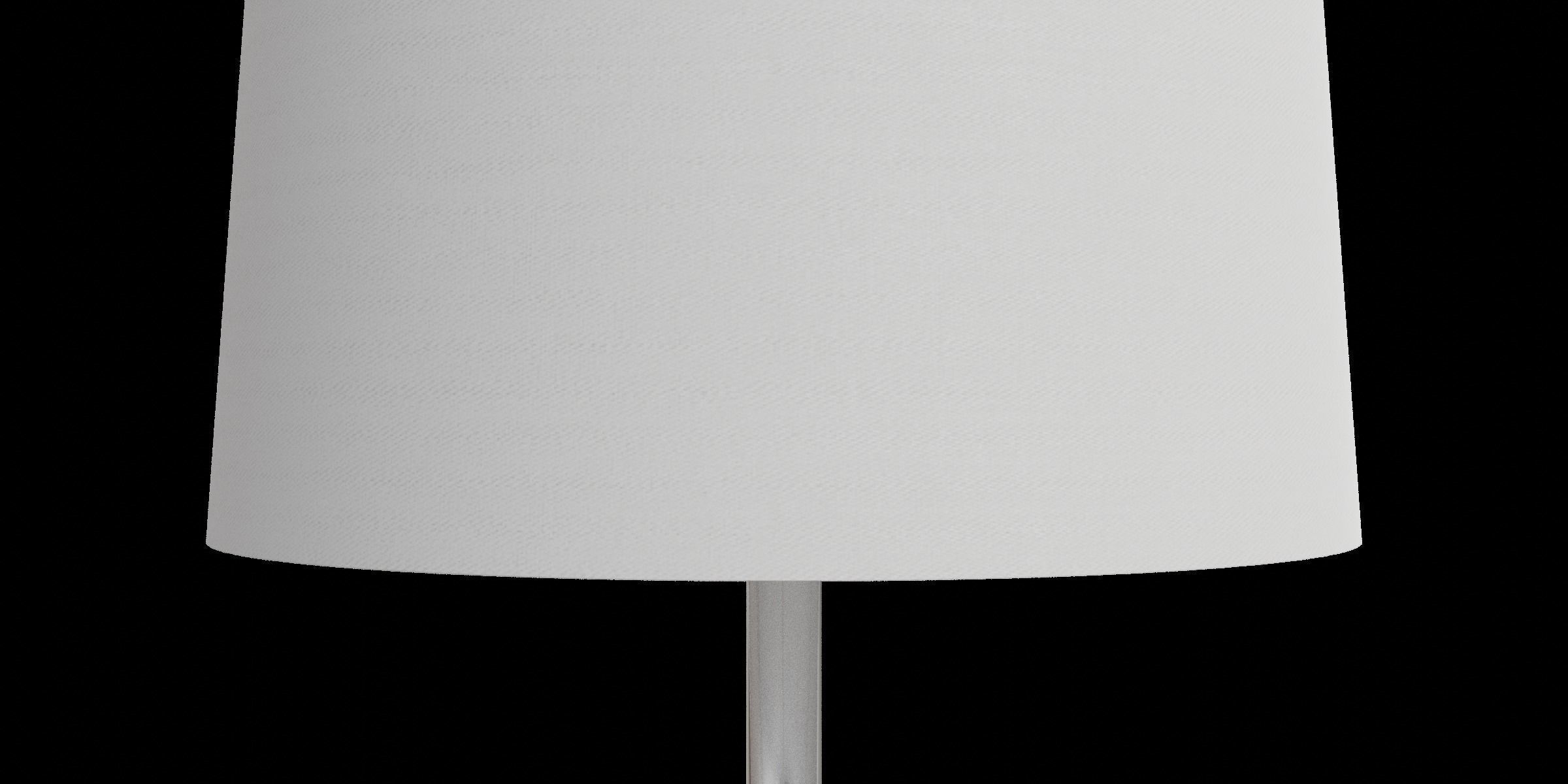 Chrome Crystal Table Lamp Low-poly 3D model_4