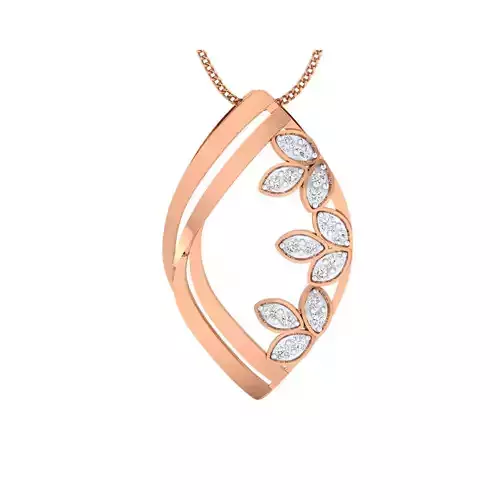 Women Pendant STL OBJ FBX Renders Details