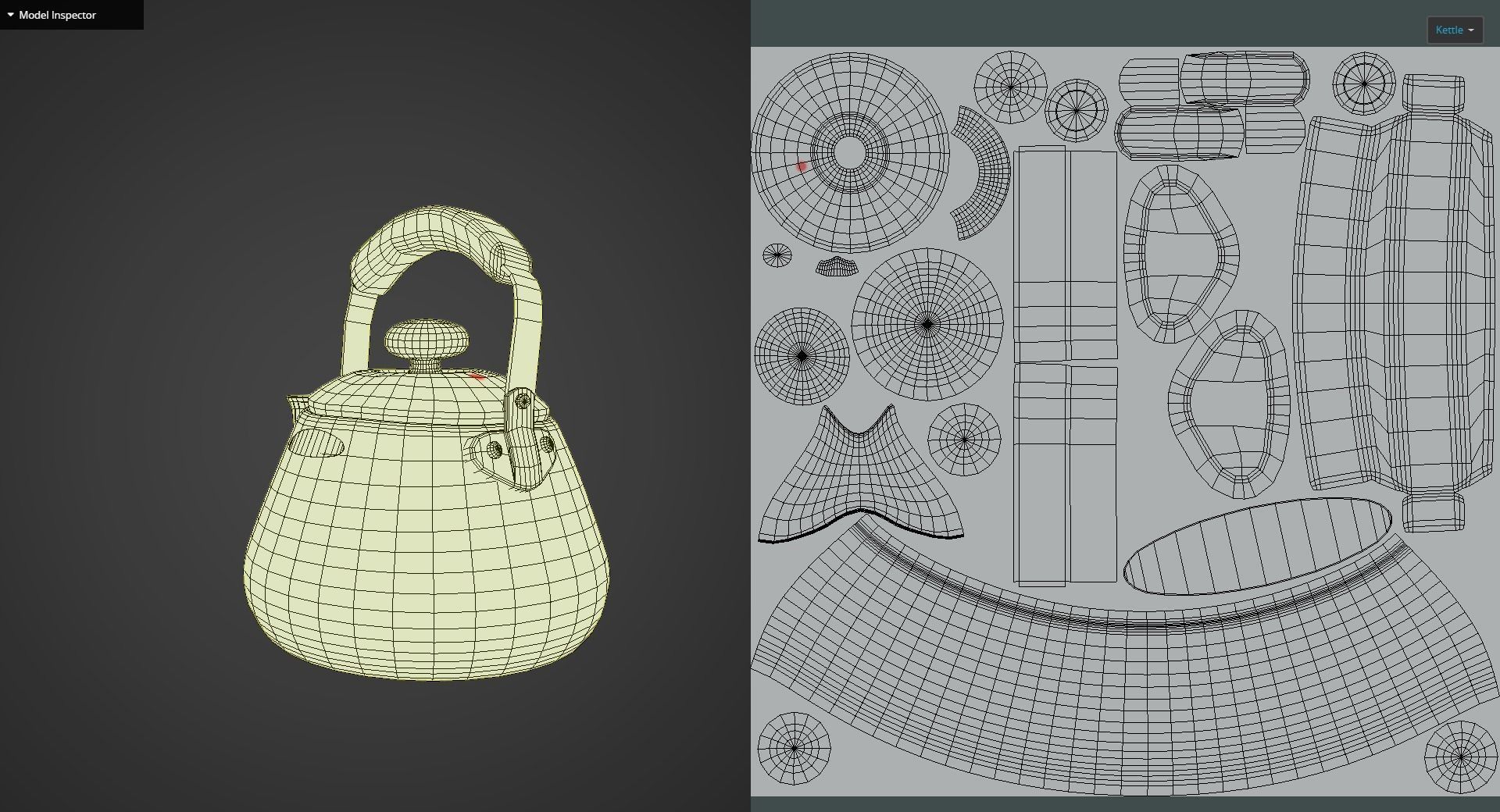 Game Ready Kettle Low-poly 3D model_15