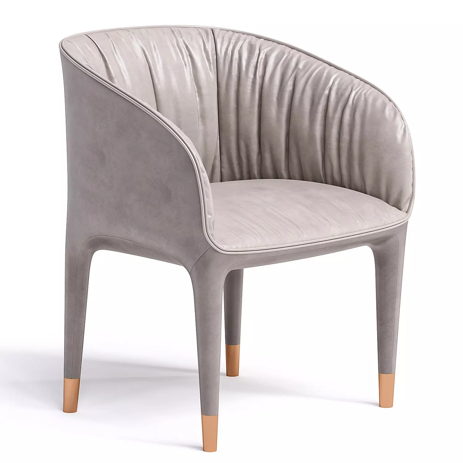 makeup chair master chair mahjong armrest bedroom chair Low-poly 3D model