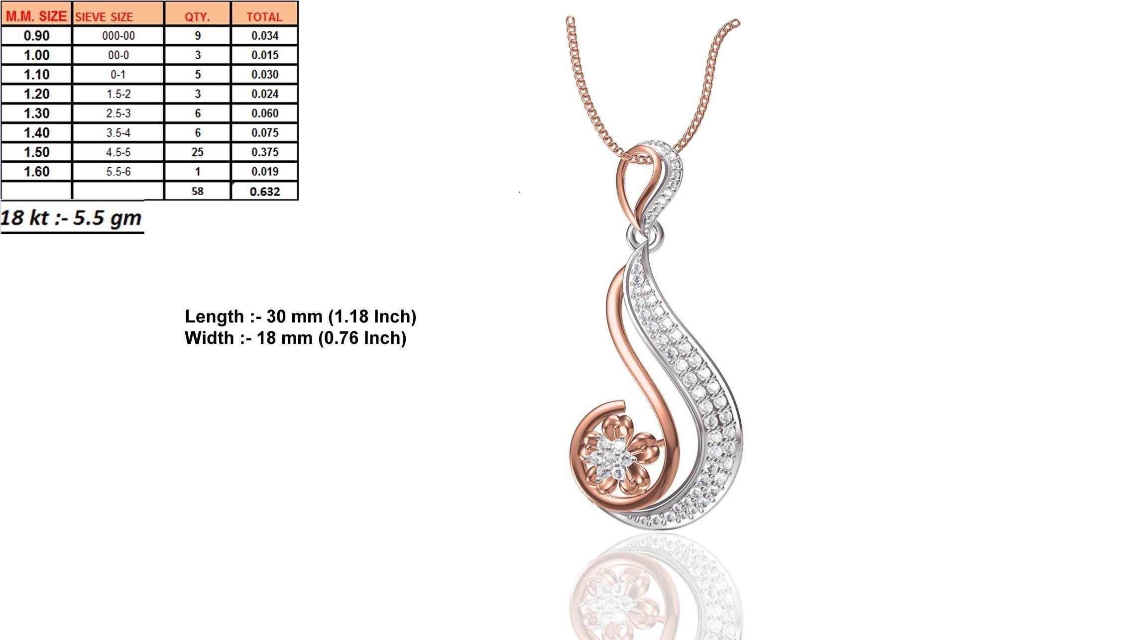 Women Pendant STL OBJ FBX Renders Details 3D print model_6