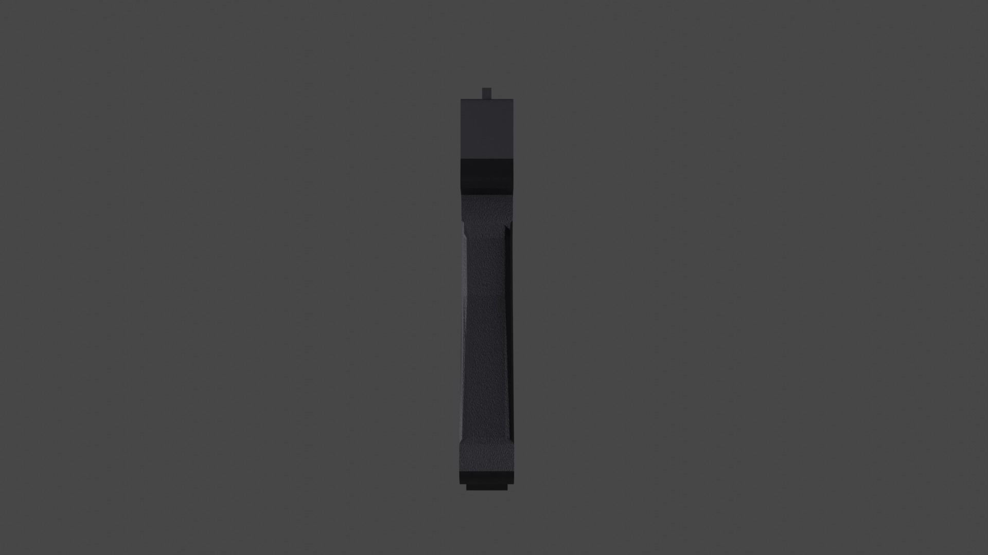 Glock17 Low-poly 3D model_2