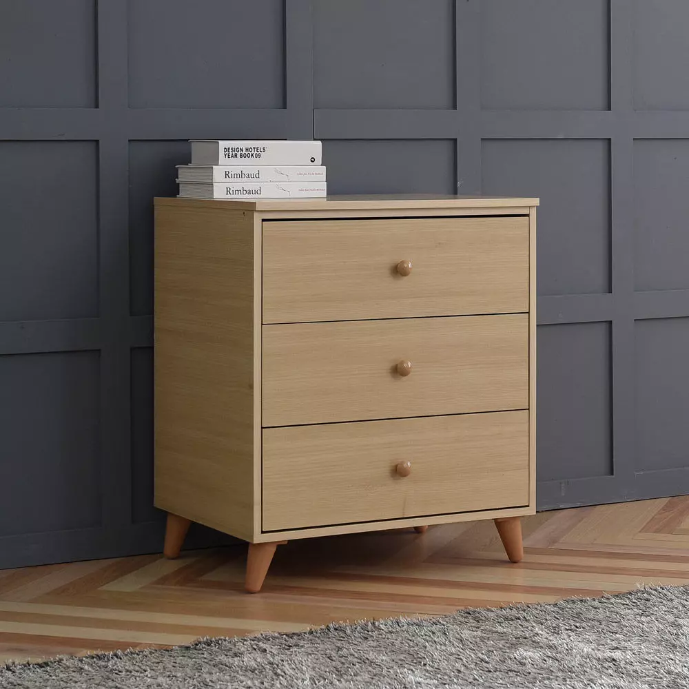 A2133 600 3 drawer chest 3D model_0