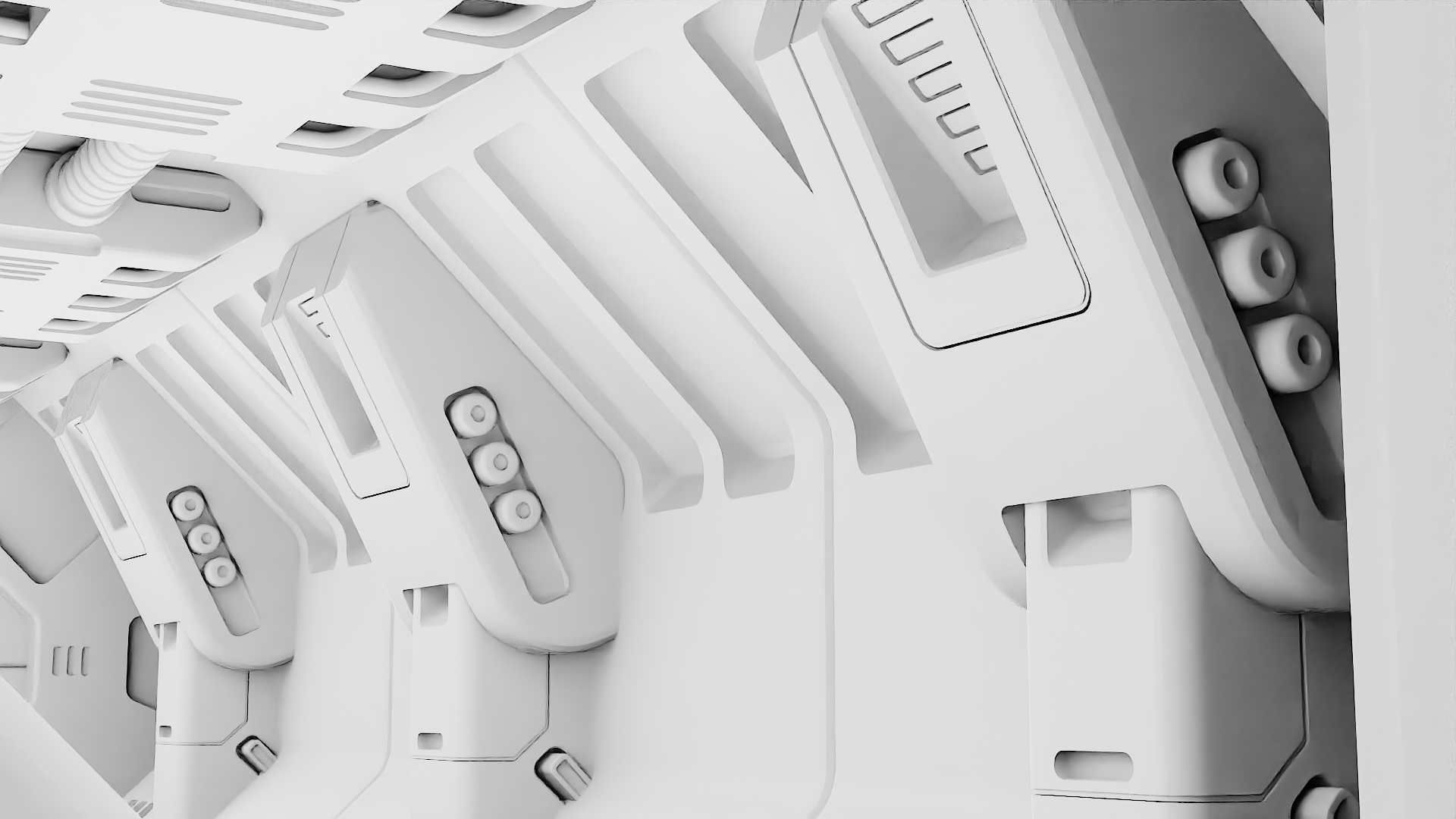 STARSHIP CORRIDOR   3D model_34