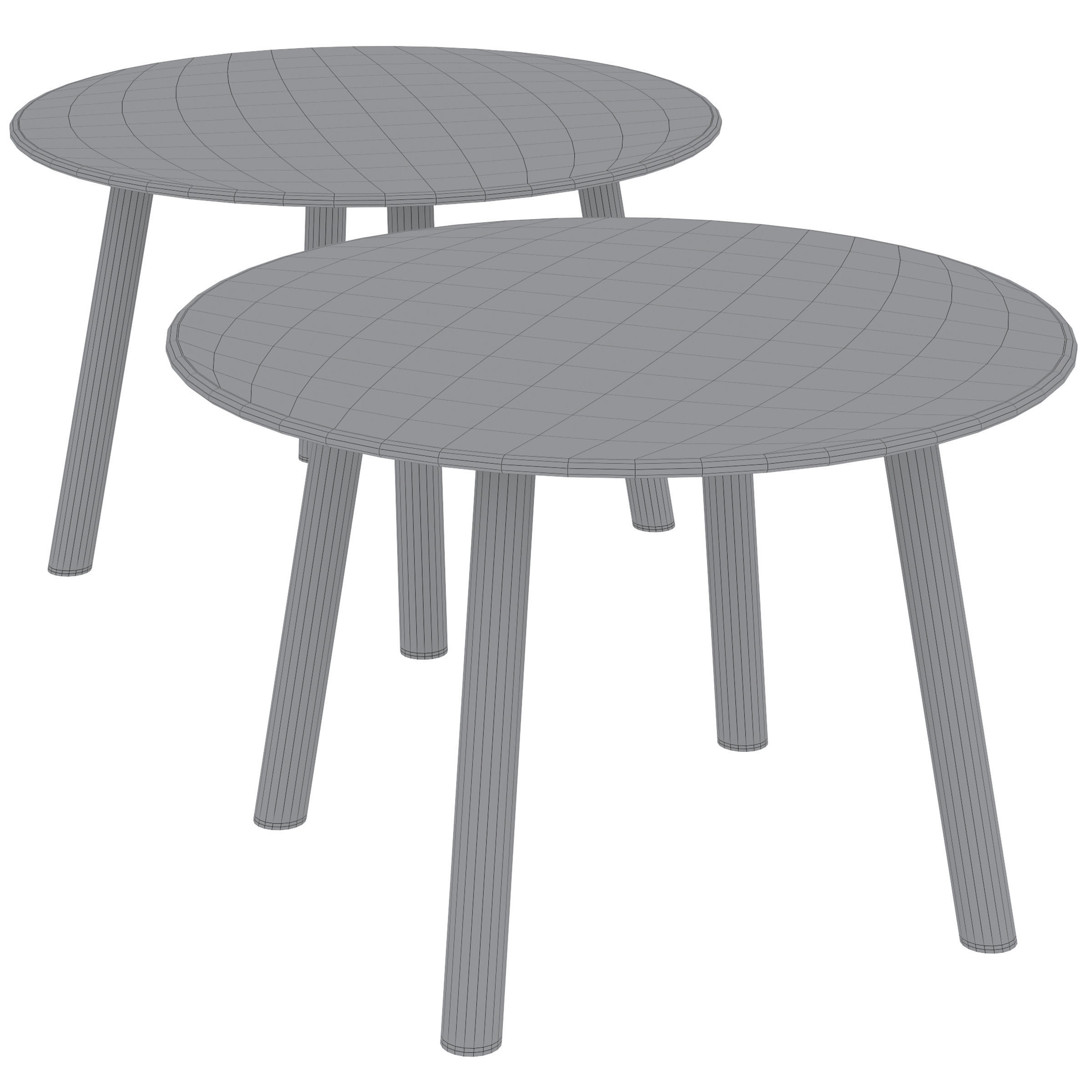 TARANSAY DINING TABLE by Rowico Home 3D model_5