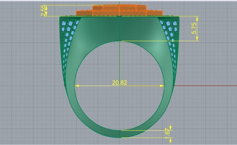 Star ring Model 3239 3D print model_7