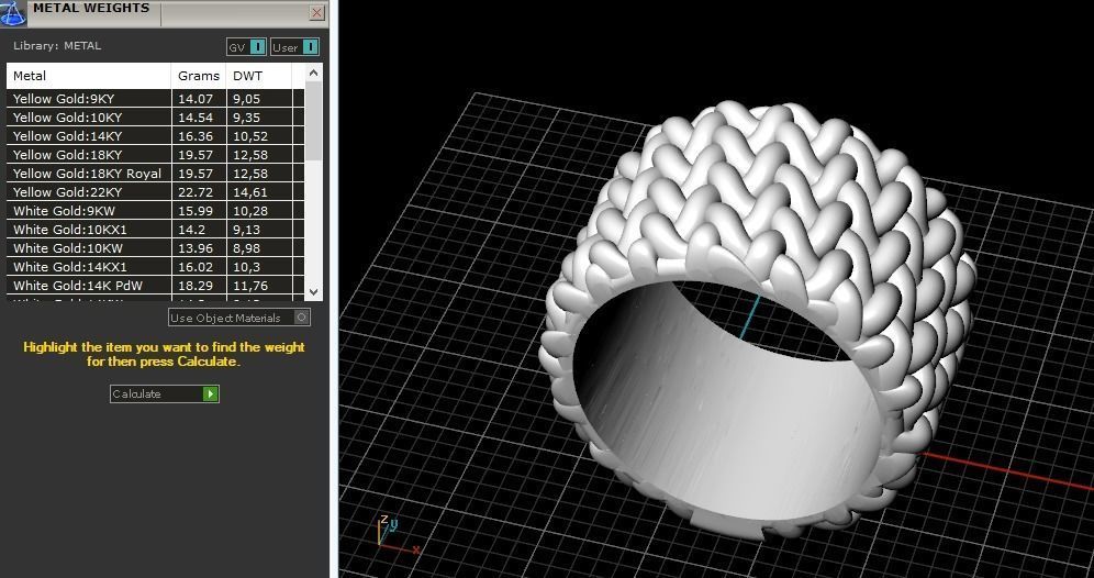 Ring Model 3237 3D print model_8