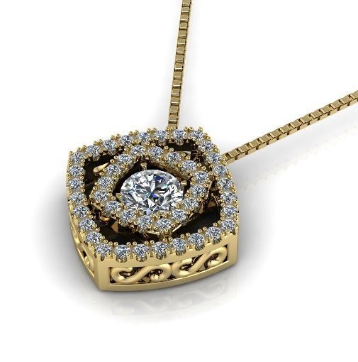 Pendant with patterns Model 3231 3D print model_1