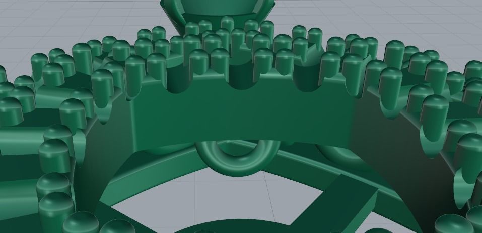 Pendant with patterns Model 3231 3D print model_6