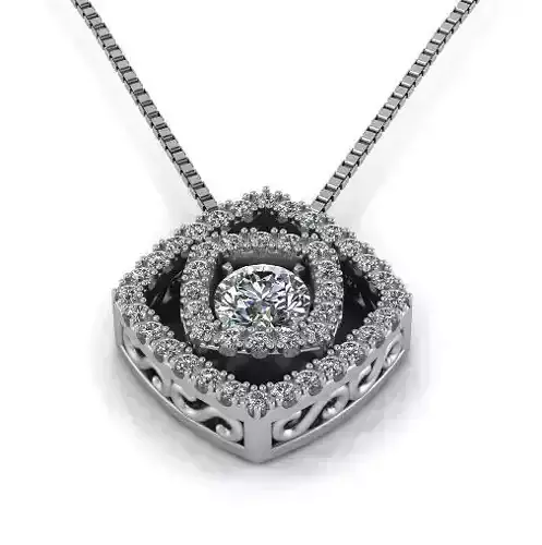 Pendant with patterns Model 3231