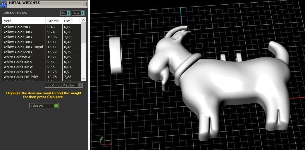 Pendant Aries Model 3230 3D print model_8