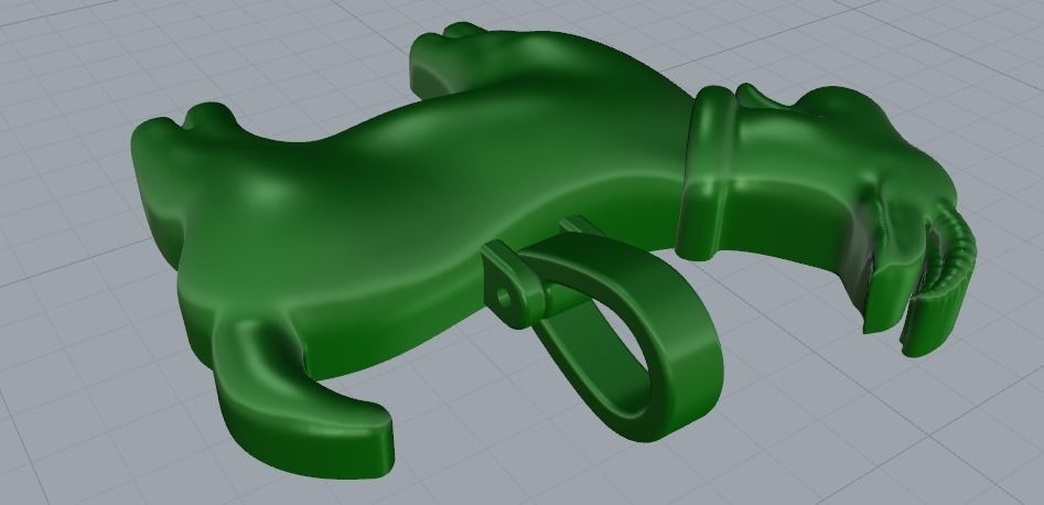 Pendant Aries Model 3230 3D print model_4