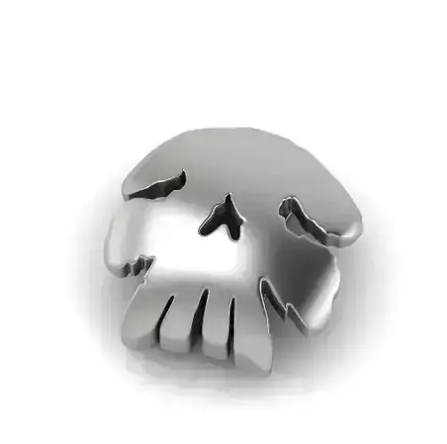 Skull pendant Model 3227 3D print model