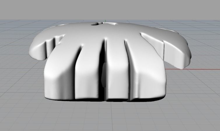 Skull pendant Model 3227 3D print model_3