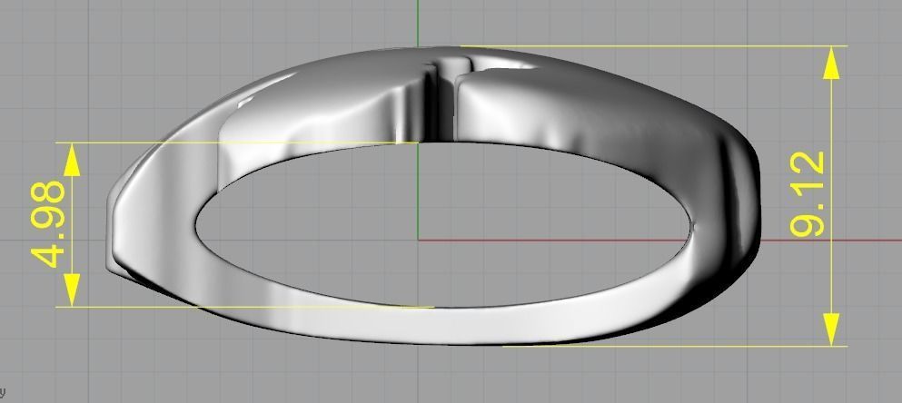 Skull pendant Model 3227 3D print model_8