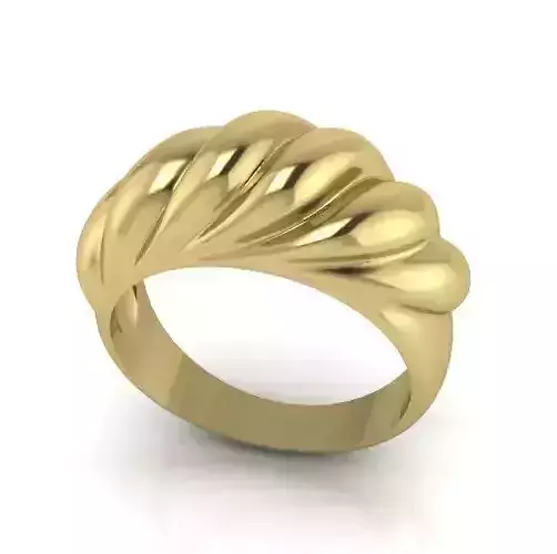 Croissant ring Model 3226 3D print model