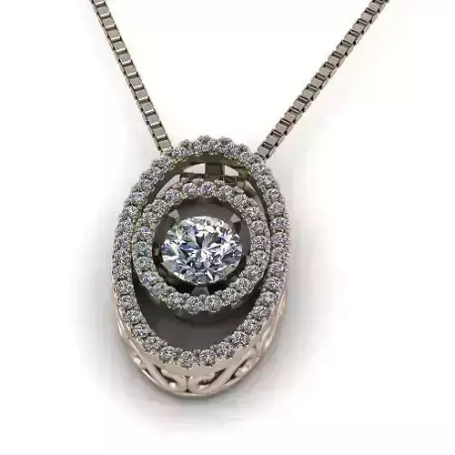 Pendant with patterns Model 3222