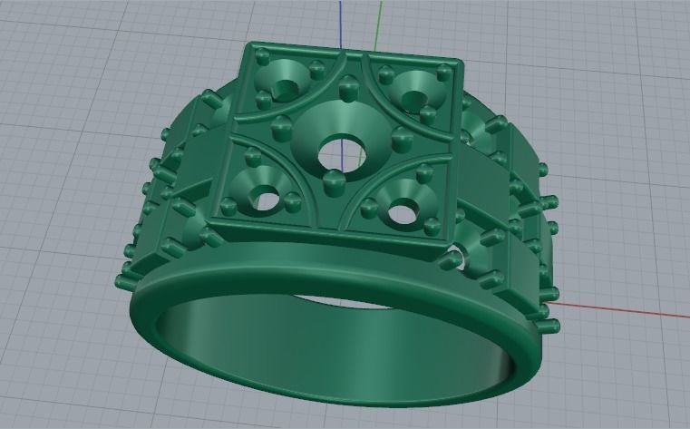 Ring Model 3214 3D print model_2