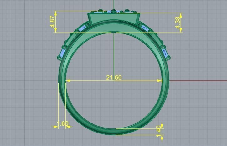 Ring Model 3214 3D print model_6