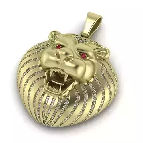 Pendant lion Model 3206