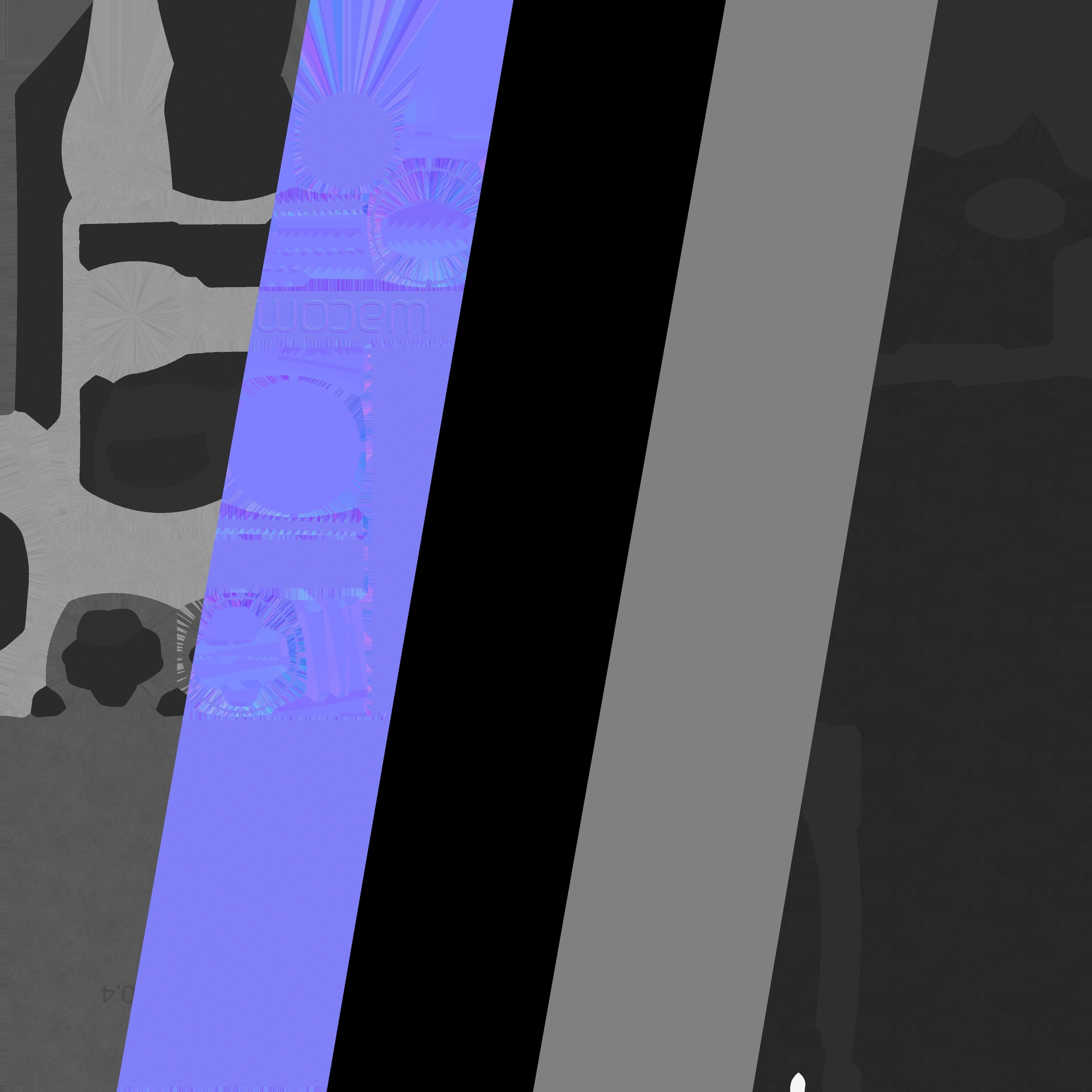 Finetip pen 3D model_12