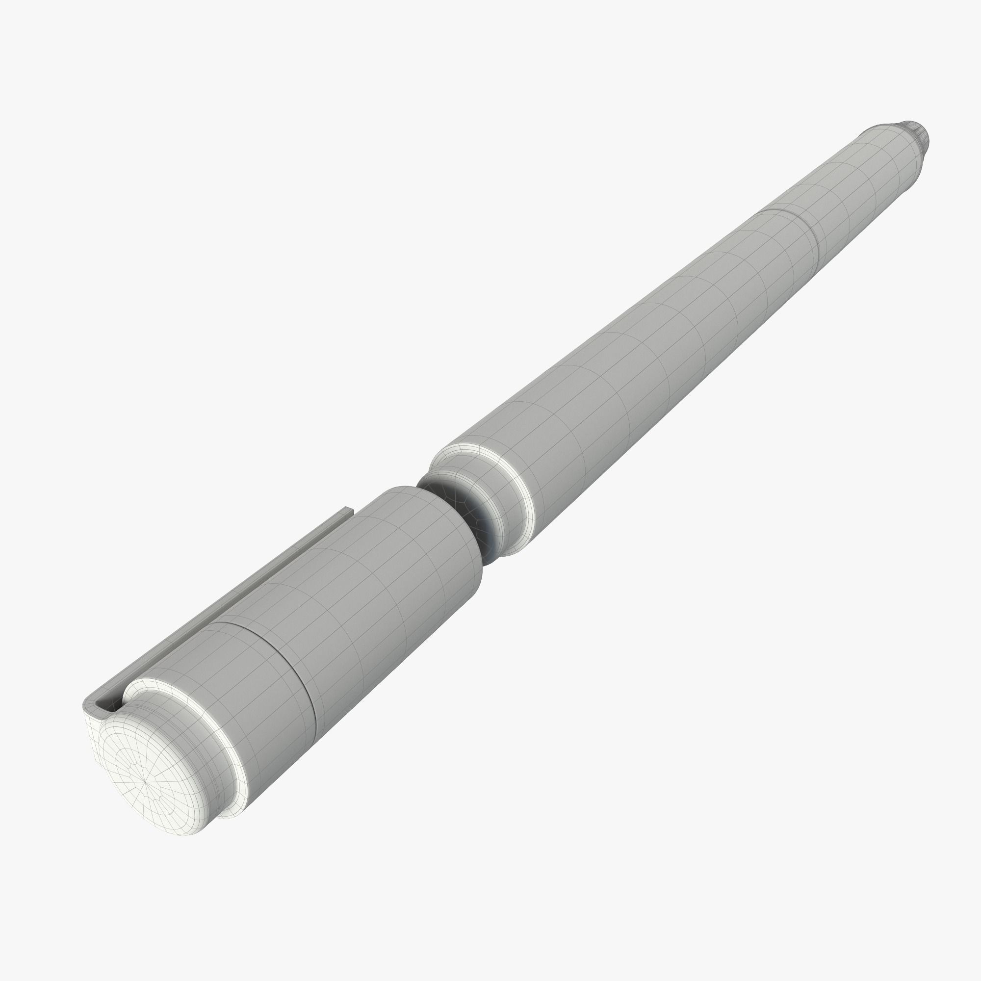 Finetip pen 3D model_11