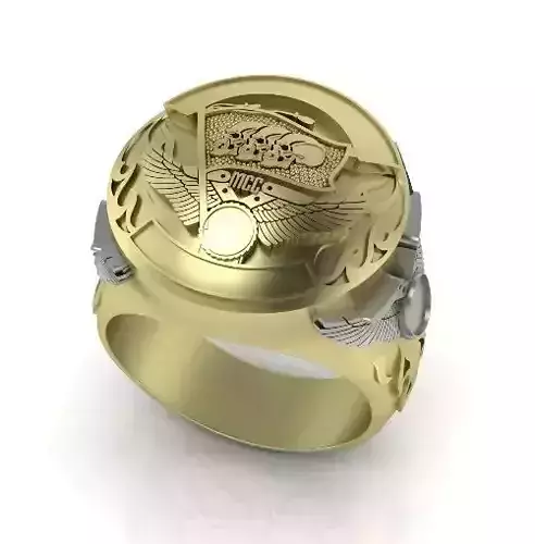 3200 Skull Ring