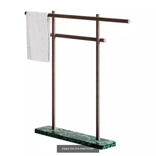 Dot line AGAPE 3D Model Collection