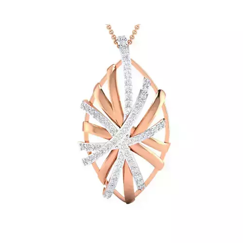 Women Pendant STL OBJ FBX Renders Details