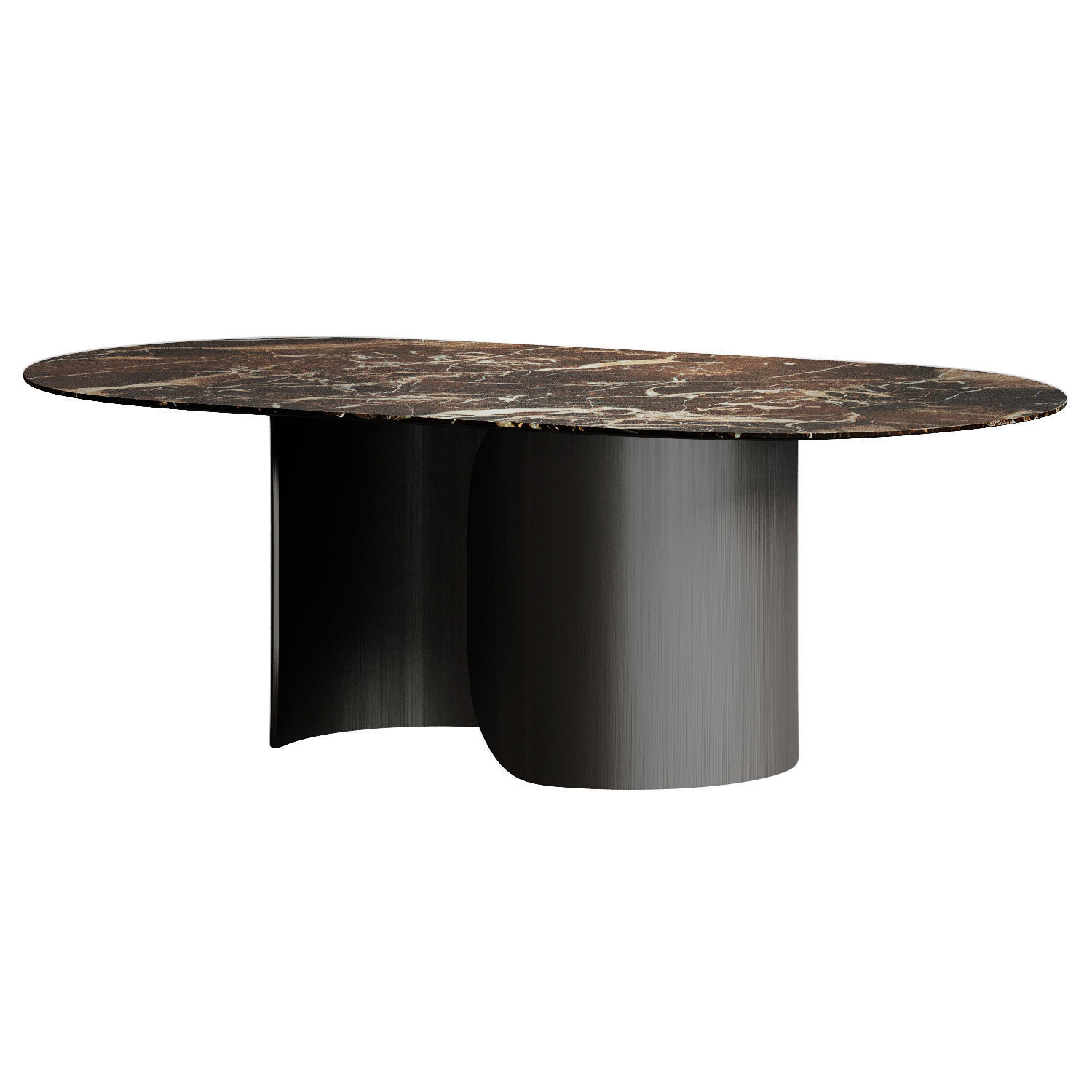 Oscar Opera Contemporary Table set 3D model_2