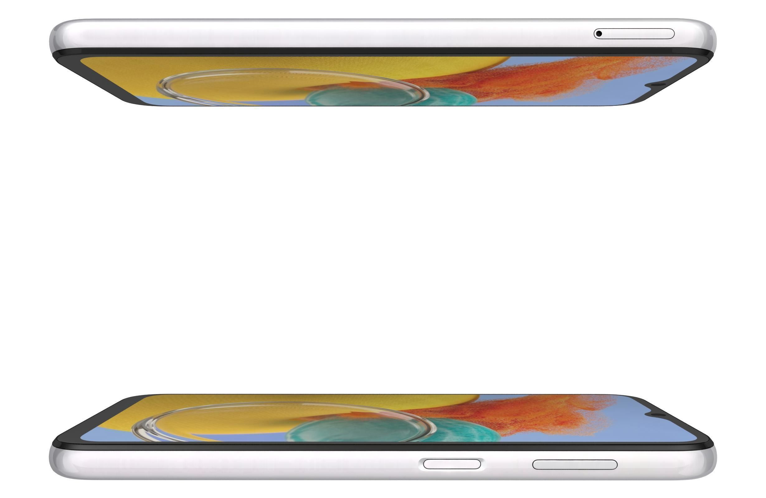 Samsung Galaxy M14 All Colors Low-poly 3D model_34