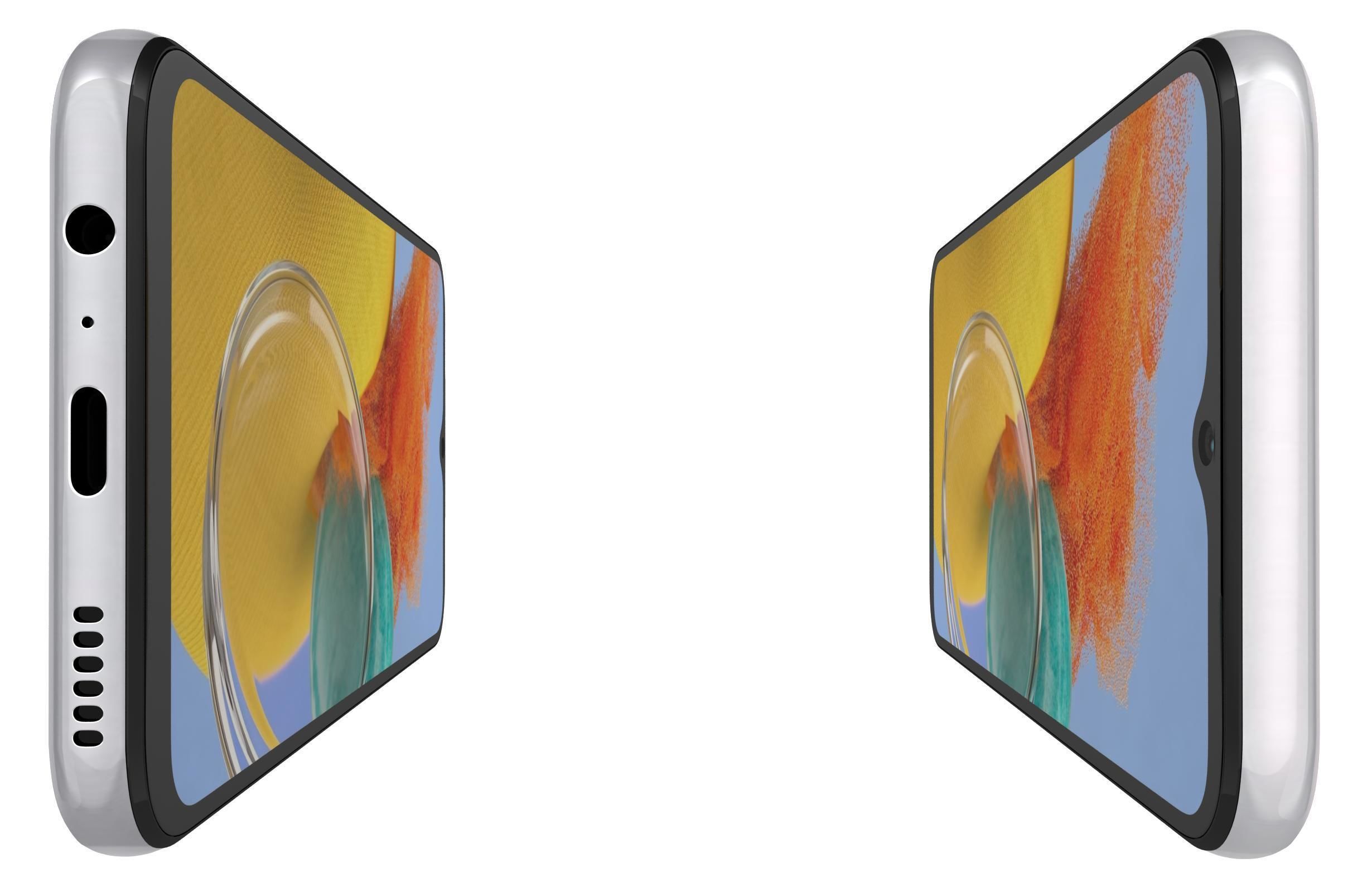 Samsung Galaxy M14 All Colors Low-poly 3D model_33