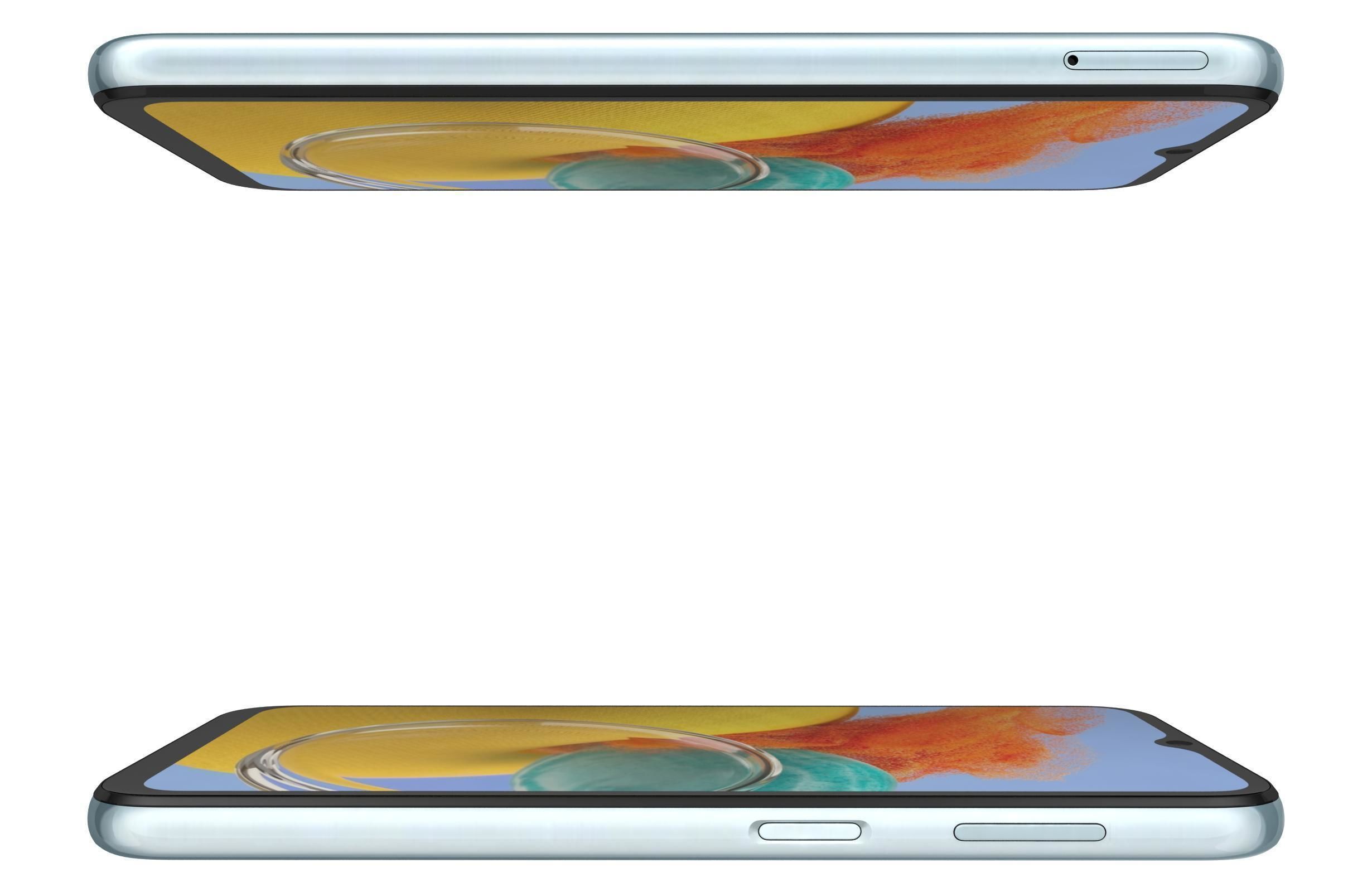 Samsung Galaxy M14 All Colors Low-poly 3D model_22