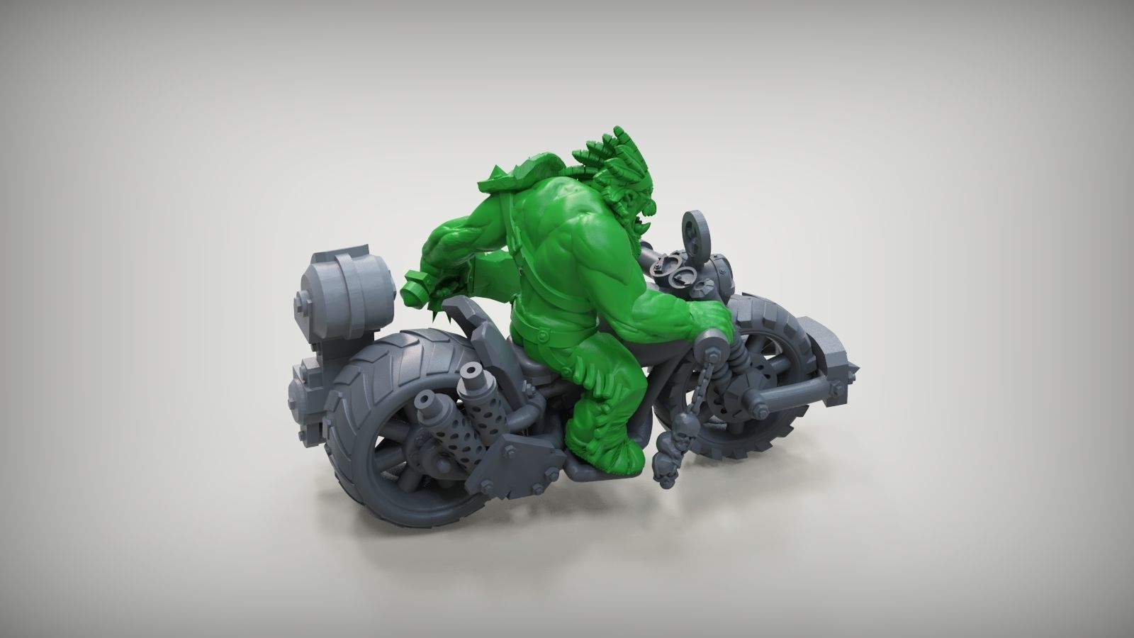 TATANKA RIDERS 3D print model_7