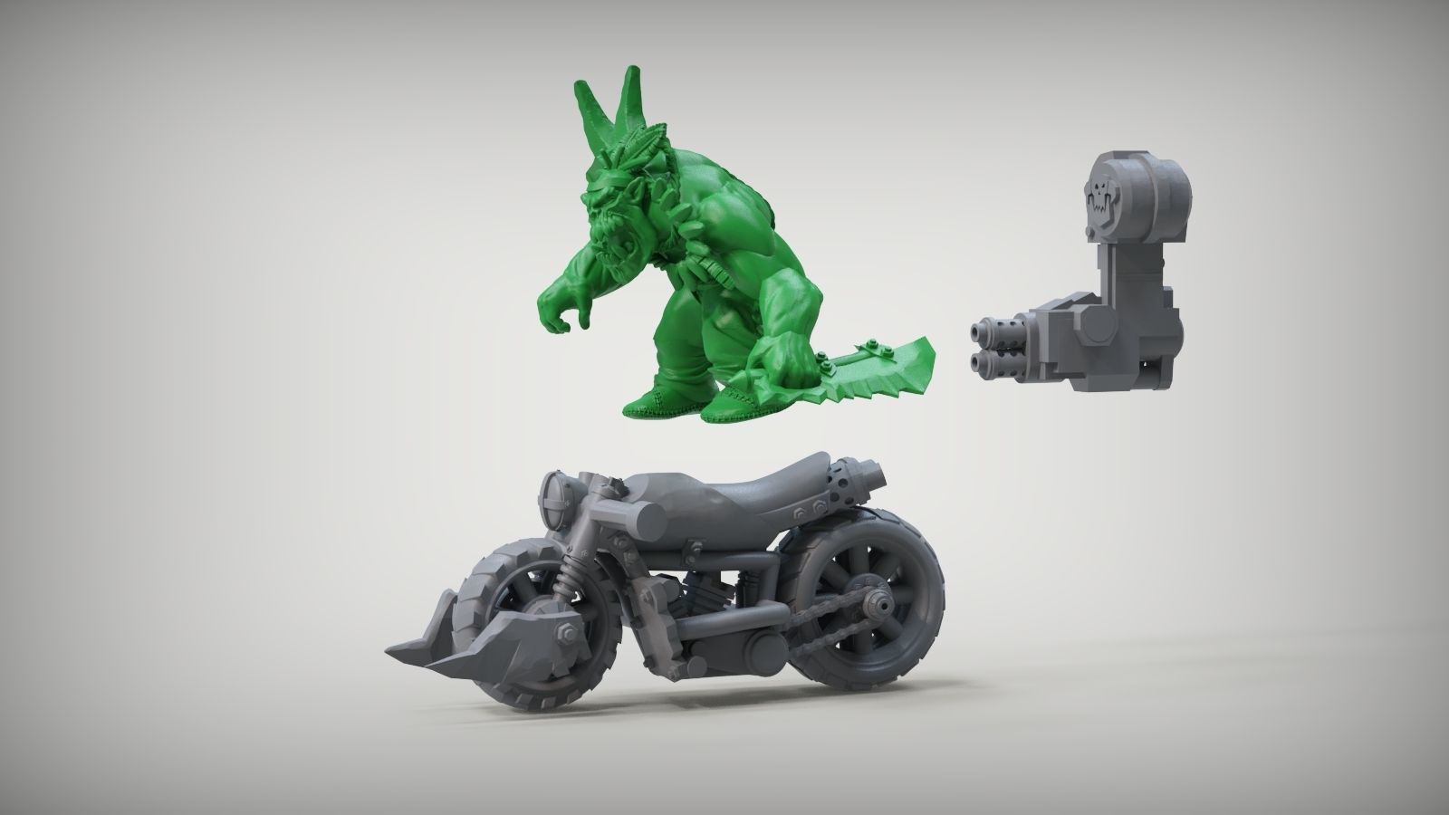 TATANKA RIDERS 3D print model_18