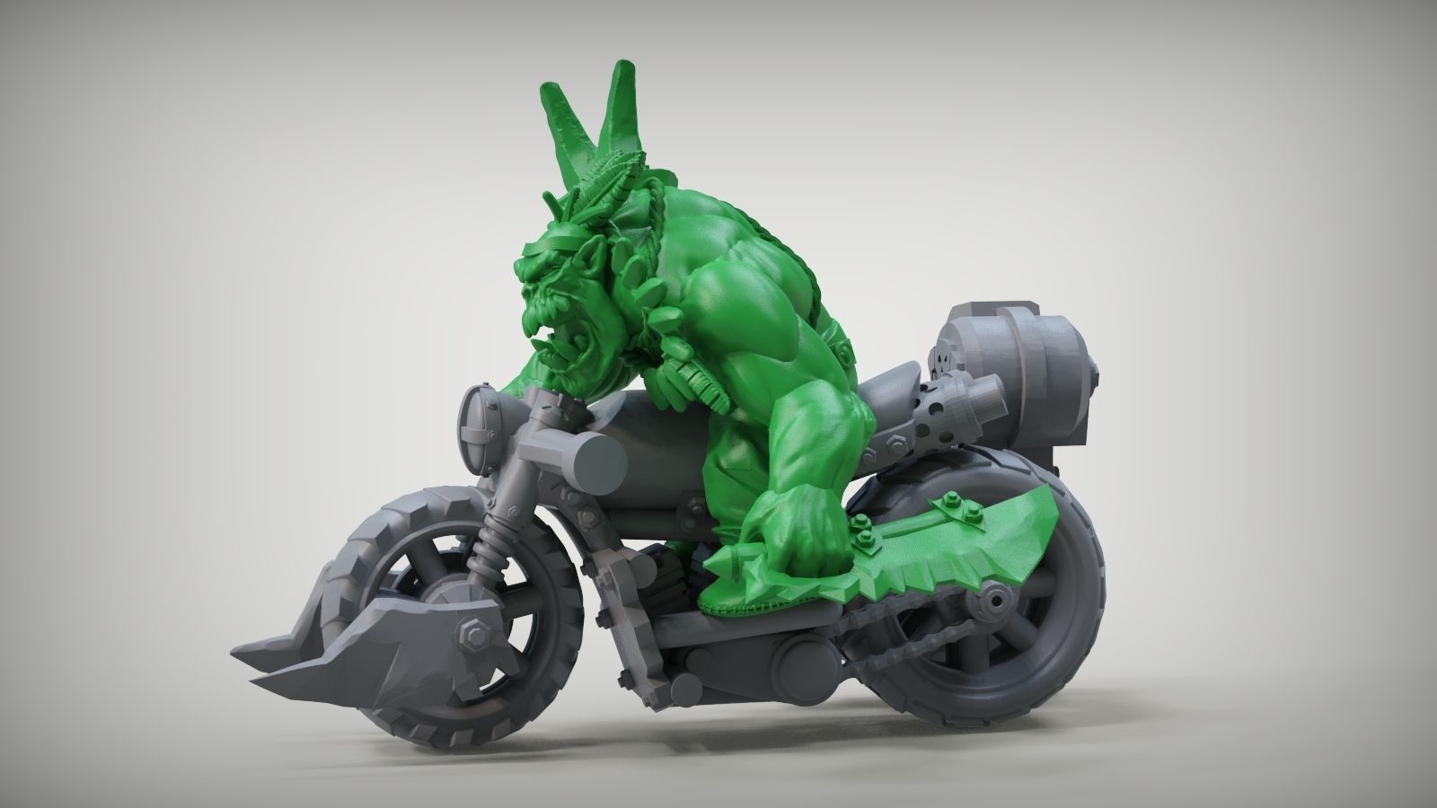 TATANKA RIDERS 3D print model_16