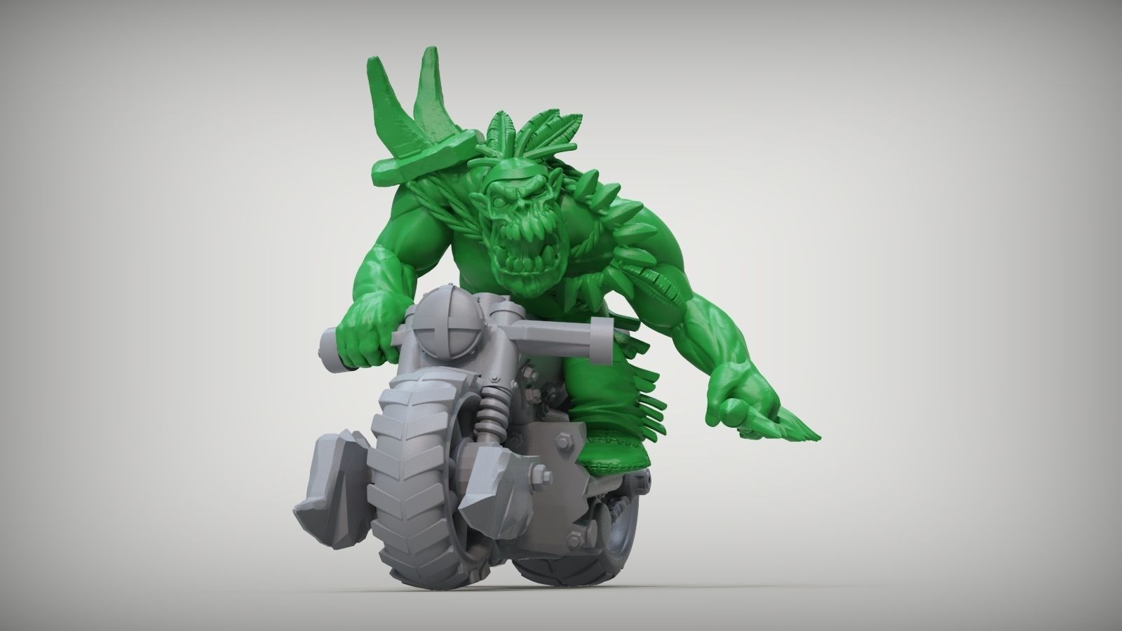 TATANKA RIDERS 3D print model_12